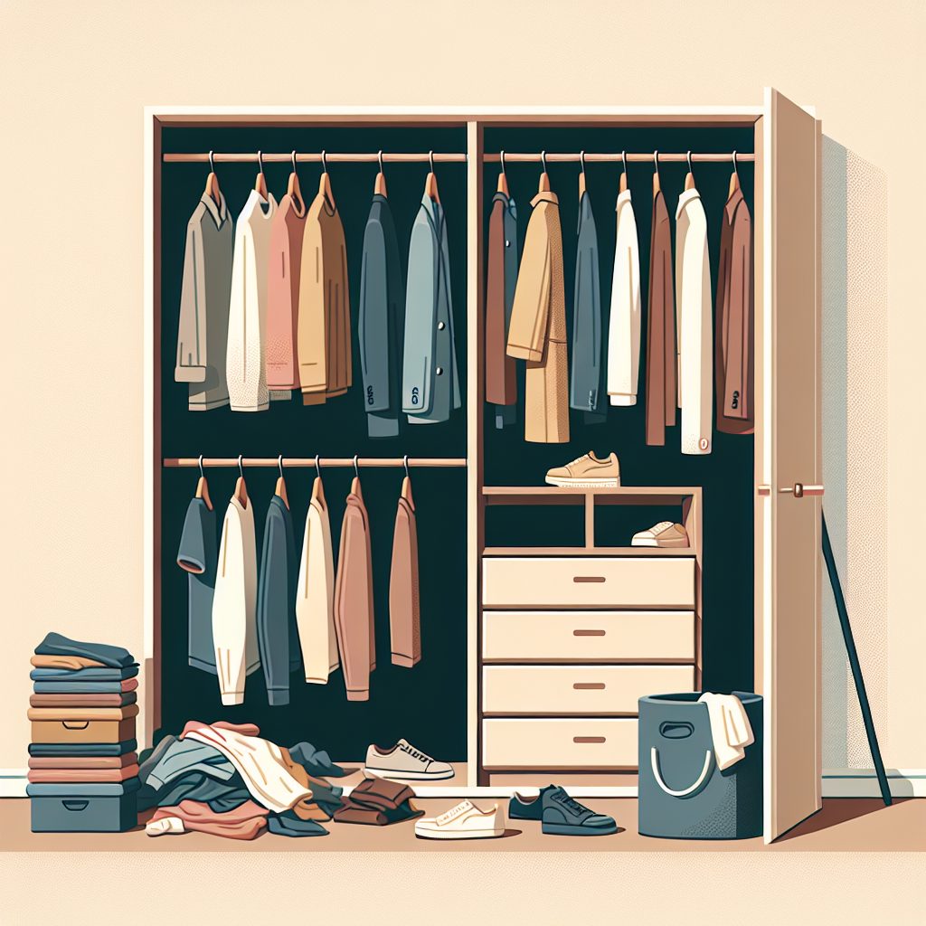 Suggerimenti per lo stile di vita #4: Riduci al minimo il tuo guardaroba