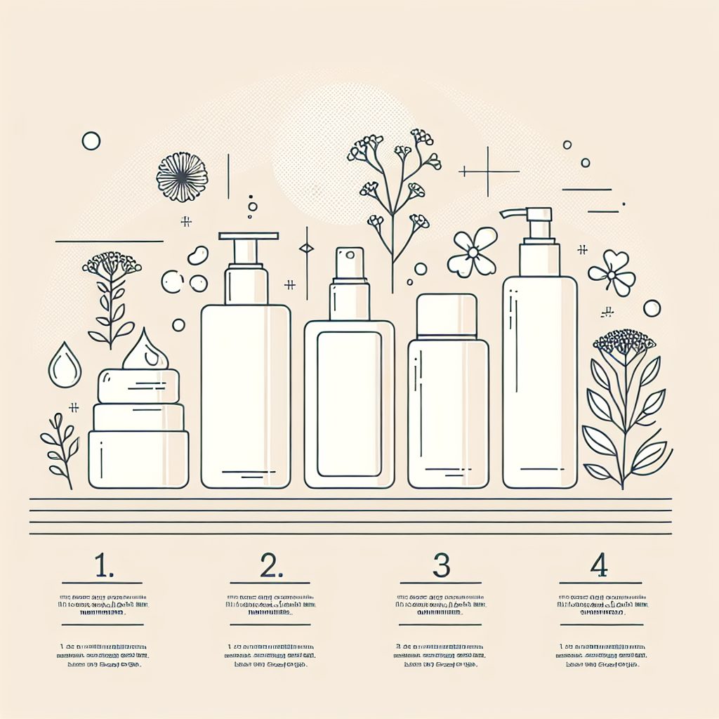 极简护肤例程的示例